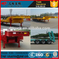 Function as Delivery for Excavator 2 axles Low Bed Semi Trailer
